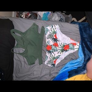 2 piece bathing suit
